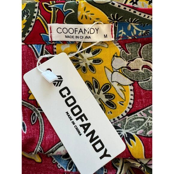 New ~ COOFANDY ~ Lightweight Open Front Long Kimono Robe Size M - Picture 7 of 9